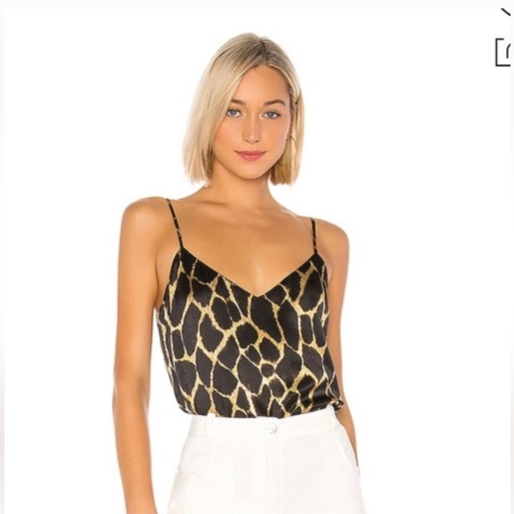 L’Agence Animal Print Camisole size small